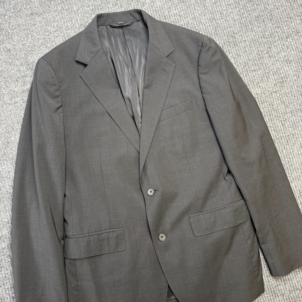 Bonobos Blazer Mens 40R Slim Fit Gray Marzotta Wool Suit Jacket Unstructured - Picture 1 of 16